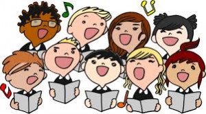 children singing choir